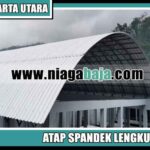 Harga Atap Spandek Lengkung Jakarta Utara Murah Per Lembar 2024