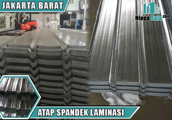 harga atap spandek laminasi Jakarta Barat