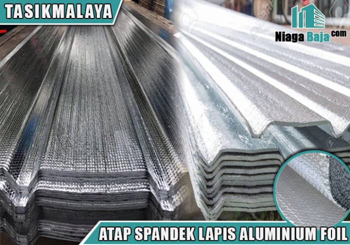 harga atap spandek lapis aluminium foil Tasikmalaya