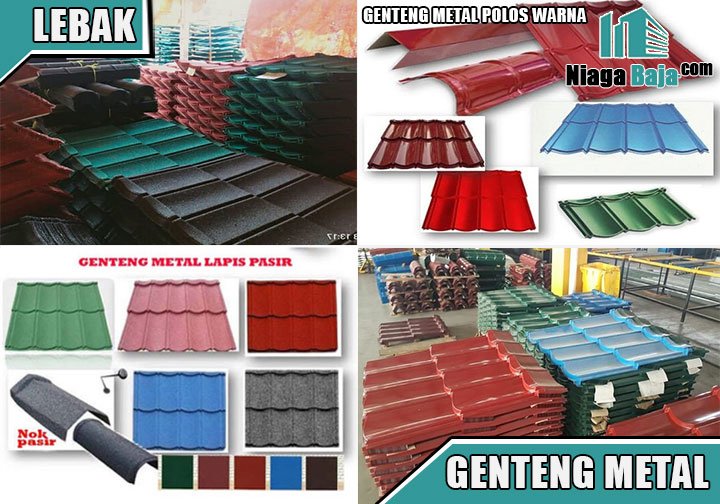 harga genteng metal pasir Lebak