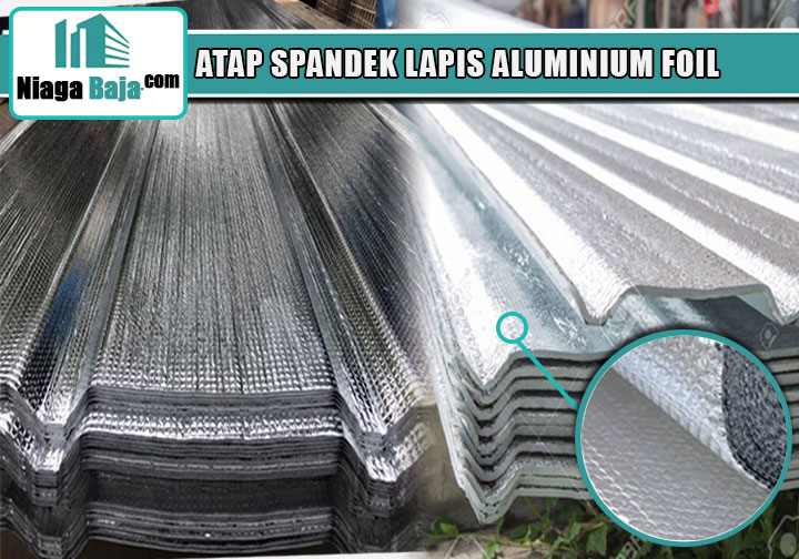 harga spandek lapis aluminium foil