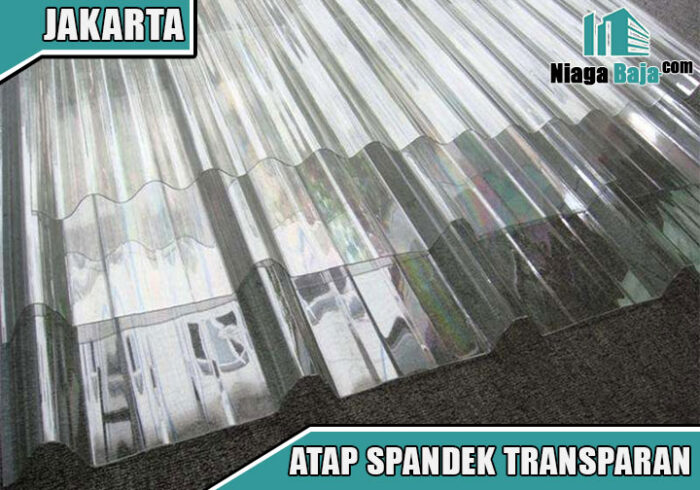 harga spandek transparan Jakarta