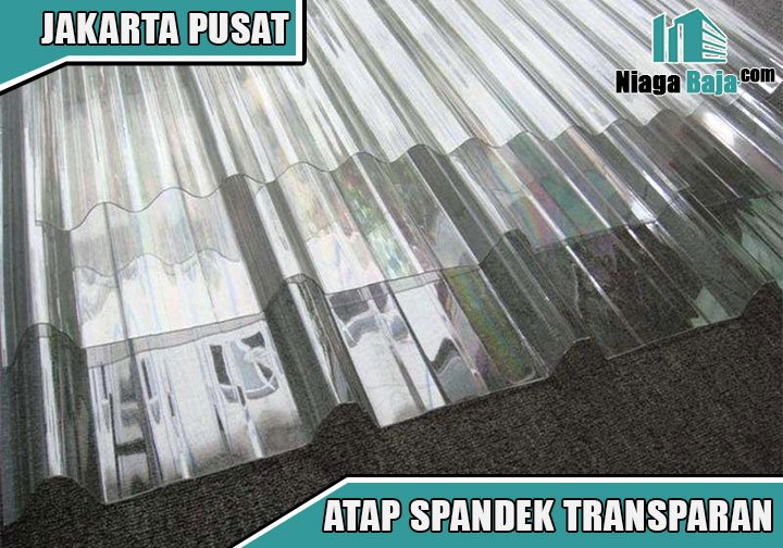 harga spandek transparan Jakarta Pusat