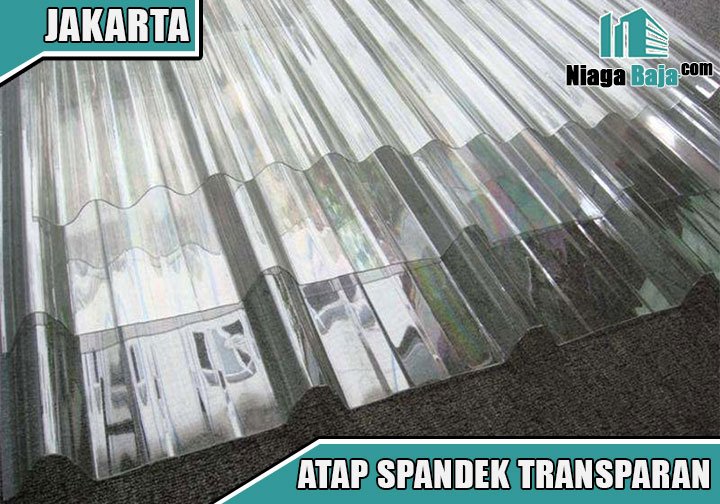 harga spandek transparan Jakarta