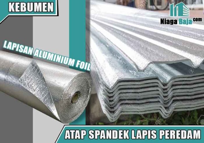 harga atap spandek lapis peredam Kebumen