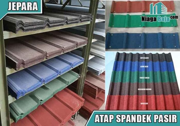 harga atap spandek pasir Jepara