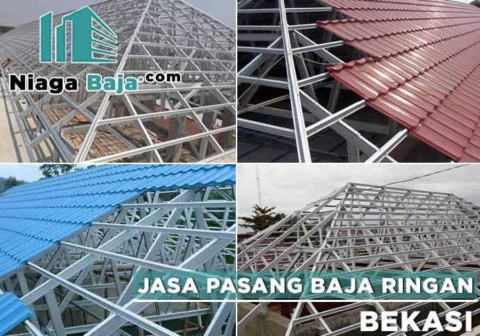 harga pasang baja ringan Bekasi