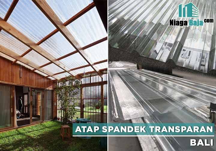Harga Atap Spandek Transparan Bali