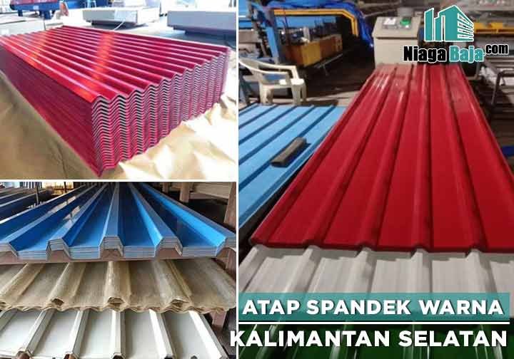 Harga Atap Spandek Warna Kalimantan Selatan