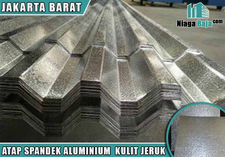 harga atap seng aluminium kulit jeruk Jakarta Barat