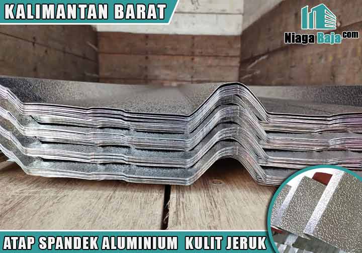 harga atap seng aluminium kulit jeruk Kalimantan Barat