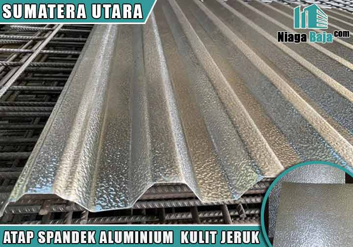 harga atap seng aluminium kulit jeruk Sumatera Utara