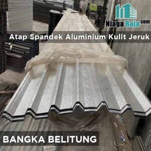 harga seng aluminium kulit jeruk Bangka Belitung