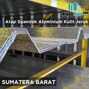 harga seng aluminium kulit jeruk Sumatera Barat