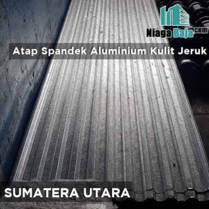 harga seng aluminium kulit jeruk Sumatera Utara