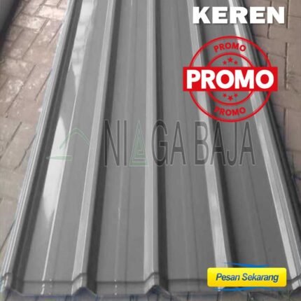 harga seng spandek warna abu-abu